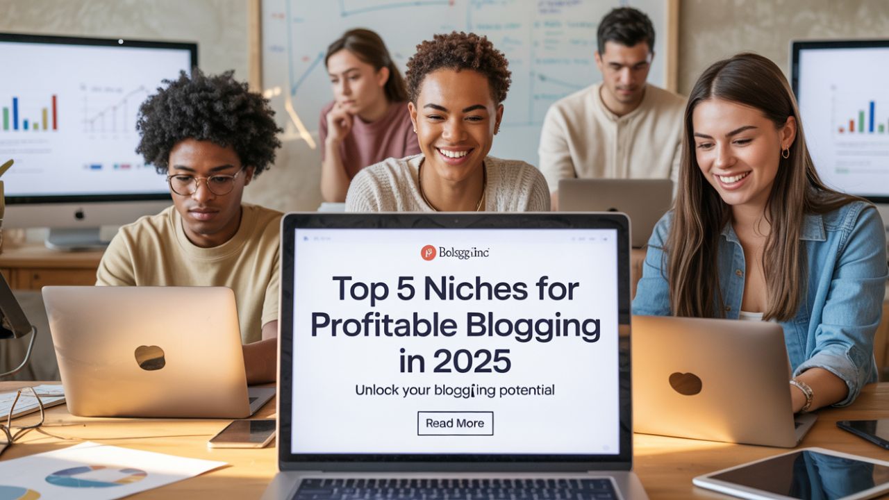Top 5 Niches for Profitable Blogging in 2025