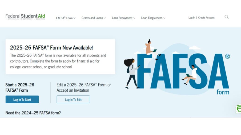 FAFSA Official Site