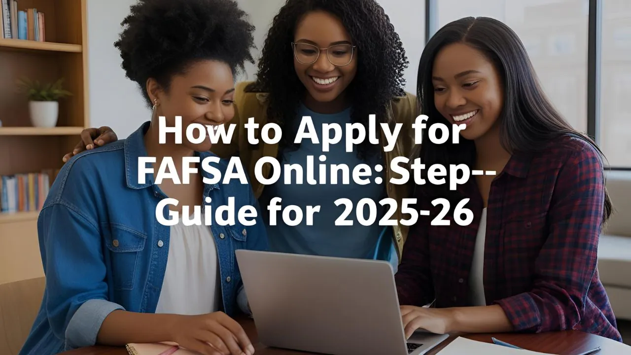 How to Apply for FAFSA Online
