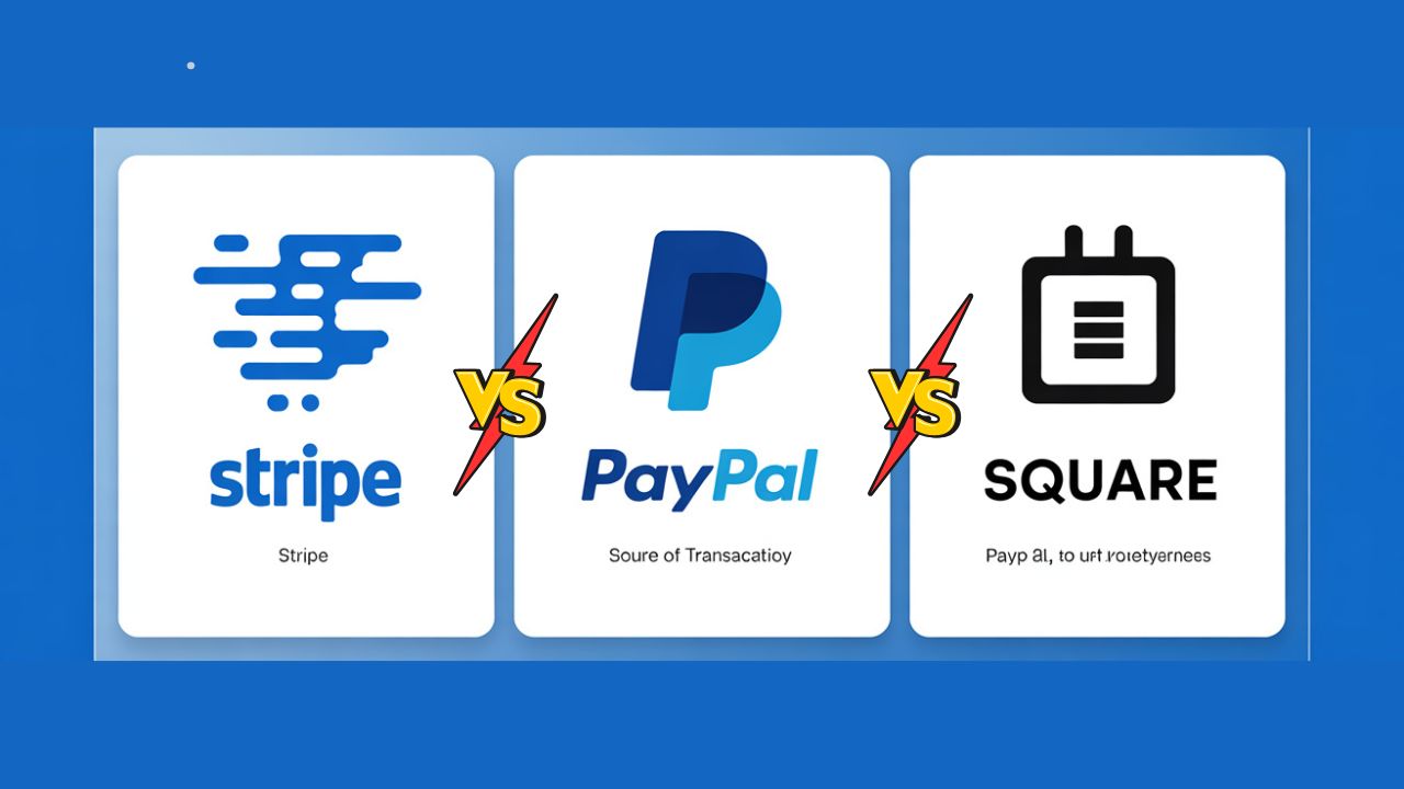 Stripe vs PayPal vs Square: Which Payment Gateway Wins in 2025?